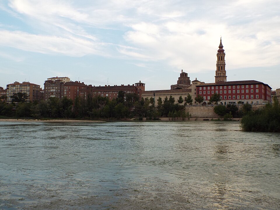 Ribera del río Ebro en Zaragoza