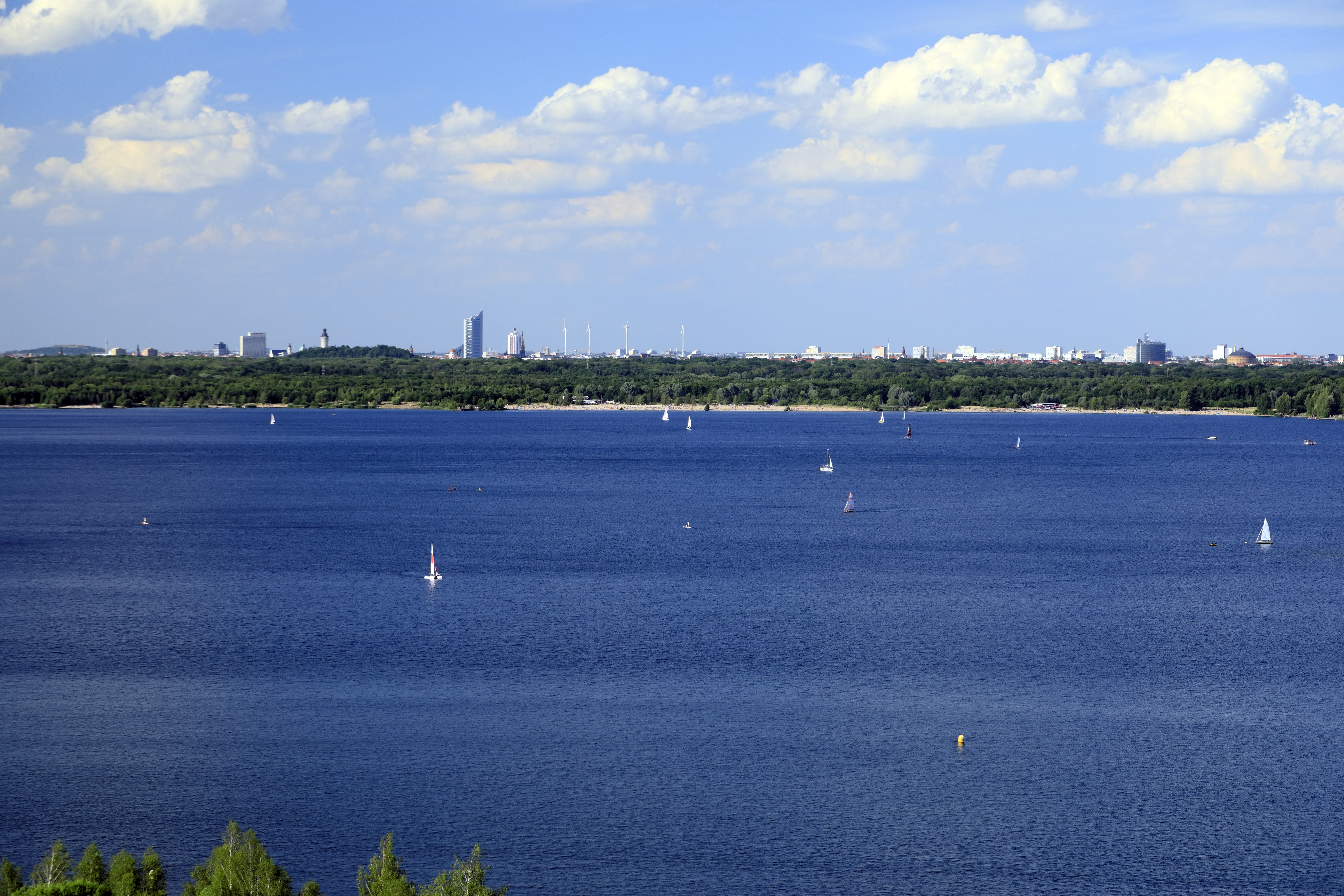 Cospudener See bei Leipzig