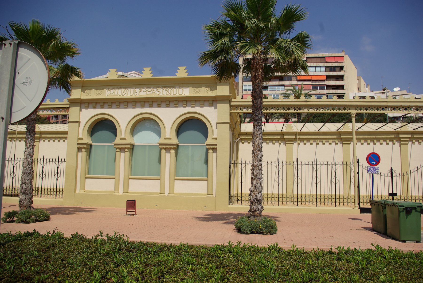 Lonja del Pescado en el puerto de Alicante