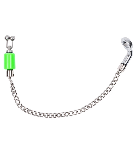 Індикатор клювання World4Carp Mini Hanger Kit — зелений, ланцюжок 14 см