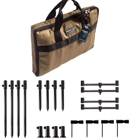 Набір стійок і буз-барів World4Carp Stand Kit Universal MAX 4