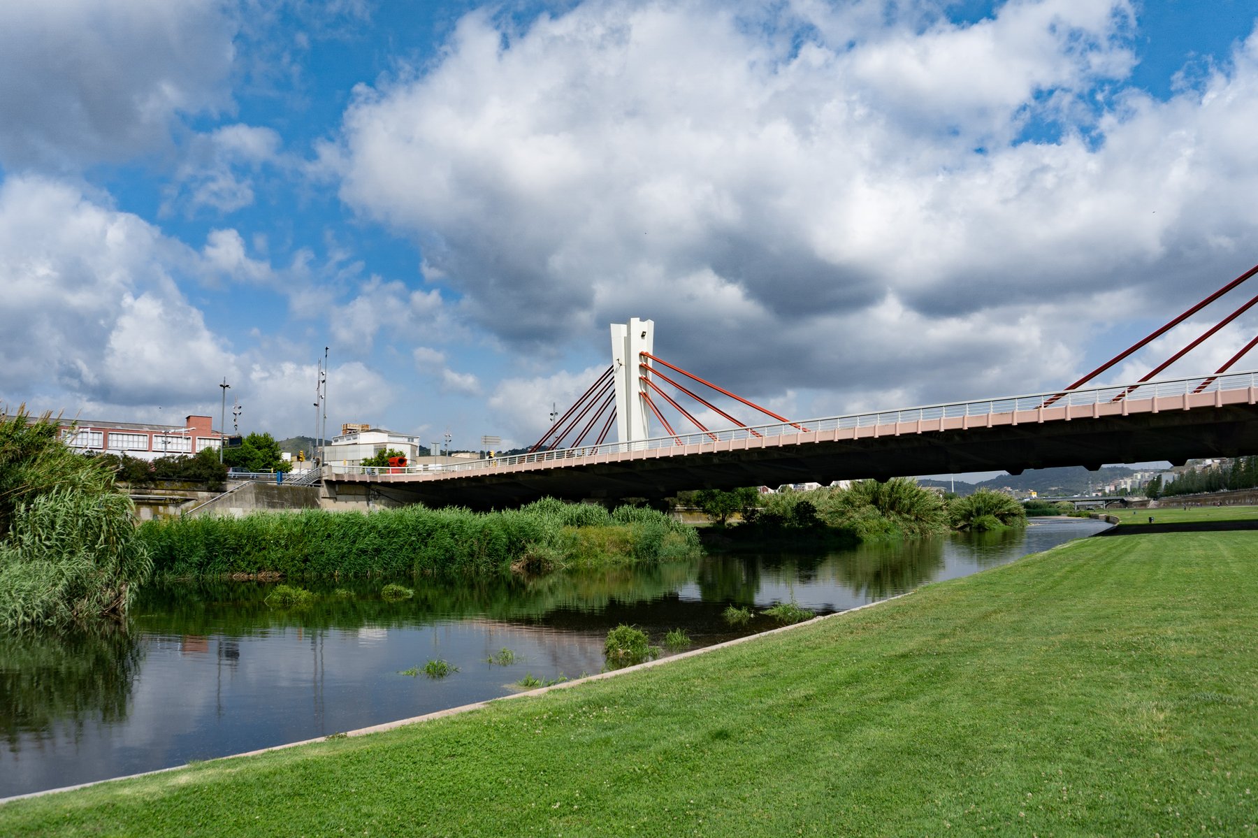 Parque fluvial del Besòs en Barcelona