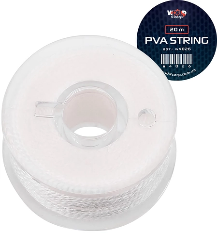 ПВА нитка W4C PVA STRING, 20 м — для бойлів і PVA-пакетів